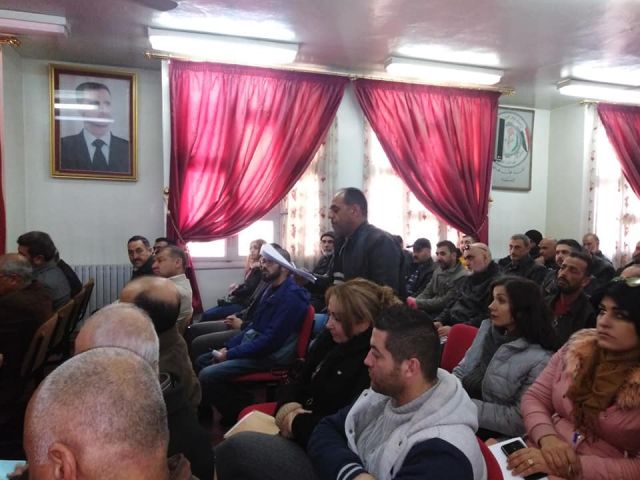 نقابات السويداء تواصل عقد مؤتمراتها