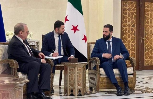 رسالة بوتين للشرع: مستعدون لدعم جهود الاستقرار السريع في سوريا والتعاون العملي بكل القضايا المطروحة