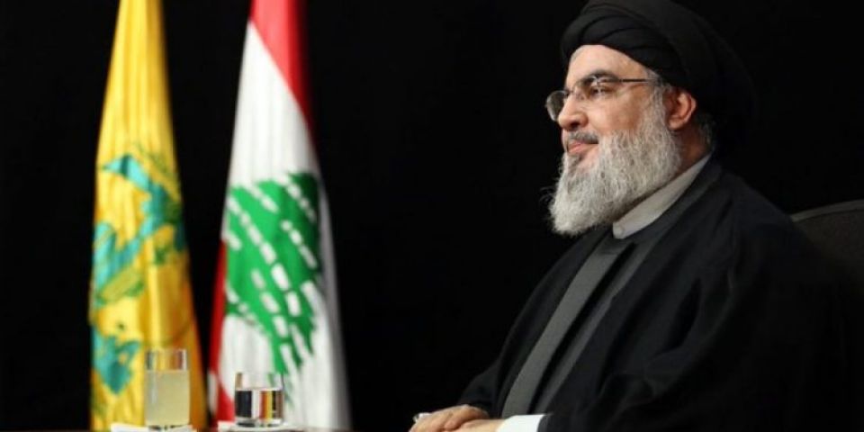 أمين عام حزب الله يحذّر الاحتلال: &laquo;سنذهب لما بعد بعد كاريش&raquo;