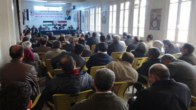 مؤتمر اتحاد عمال السويداء : بصراحة رواتبنا لا تكفي لعشرة أيام &laquo;كيف بدنا نعيش&raquo;؟