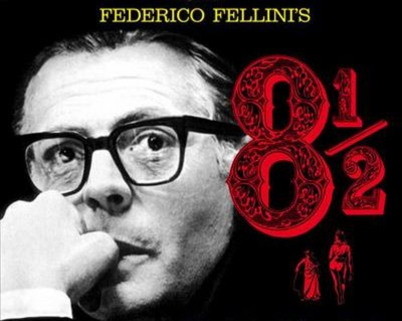 Музыка нино. Federico Fellini 8 1/2. Рота, Нино Fellini. Нино рота и Феллини. Федерико Феллини обложка.