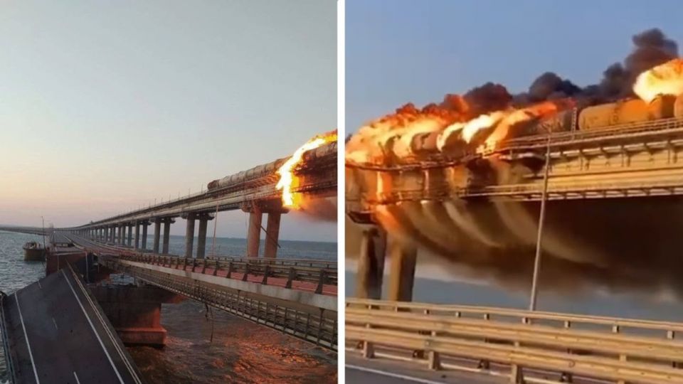 ما هو «جسر القرم» الذي تم تعطيله بتفجير صباح اليوم؟