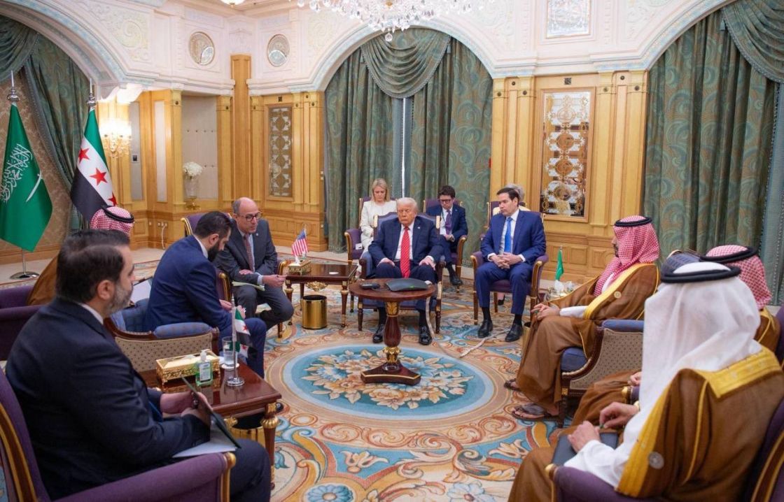 بيان الخارجية السورية بعد لقاء الشرع وترامب