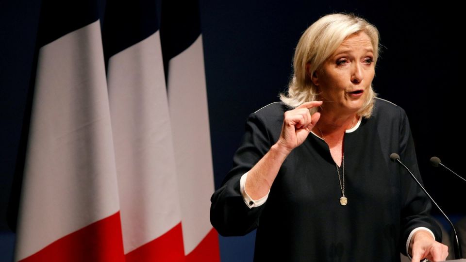 ماري لوبان تريد الرئاسة وتصرّح: «من مصلحة فرنسا» منع تقارب روسيا والصين