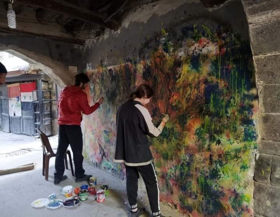 رسم أم تشويه لجدران دمشق القديمة!؟