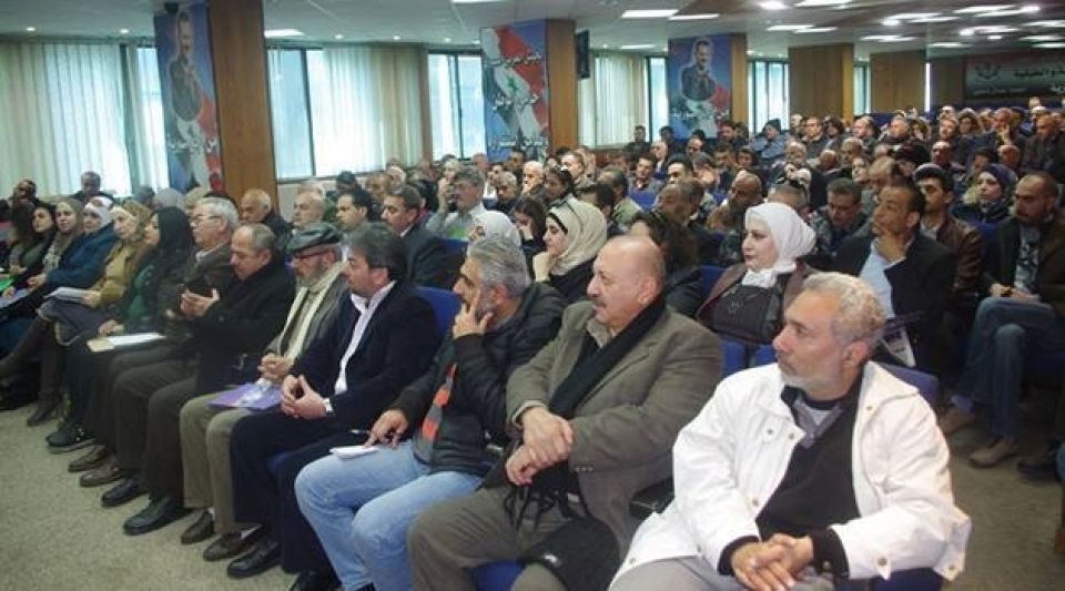 نقابات دمشق تنهي مؤتمراتها