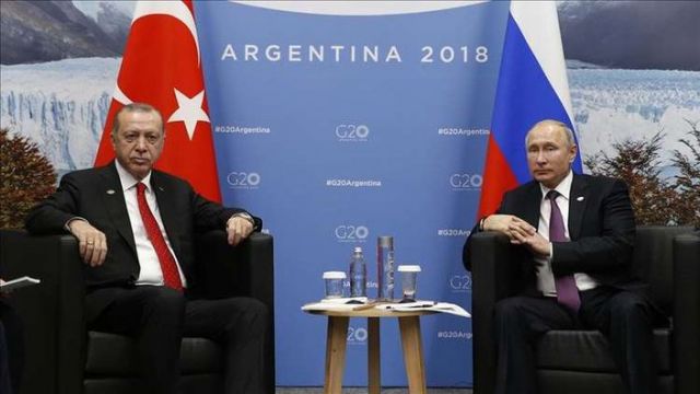 بوتين لأردوغان: يجب اتخاذ إجراءات أشد لتطبيق اتفاق إدلب