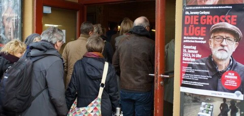 وثائقي عن جيرمي كوربن في عرضه الأول في برلين