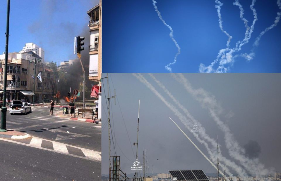 صواريخ المقاومة تدكّ تل أبيب وعسقلان وسديروت ويافا