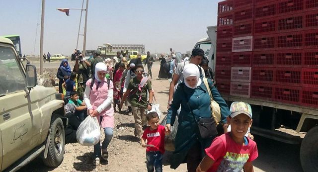 الدفاع الروسية: التوصل لاتفاق وقف إطلاق النار وإعادة النازحين جنوب سورية