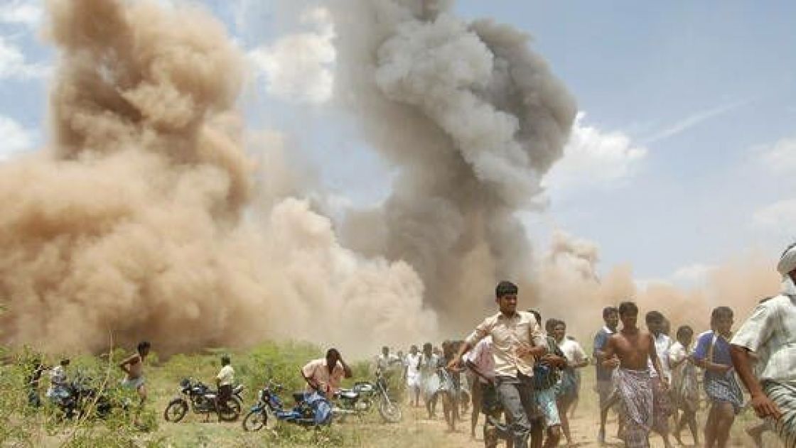 انفجار مصنع مواد كيميائية يهز حيدر آباد الهندية