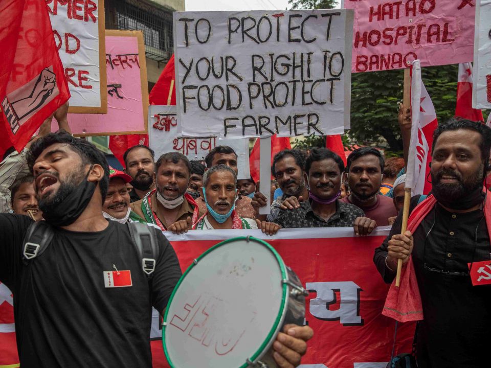 مطالب المزارعين الهنود تتجدد بعد سنتين من الهدوء النسبي