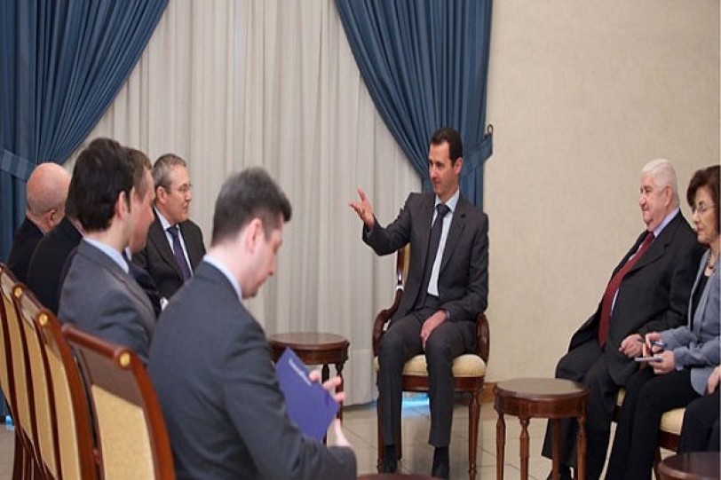 الأسد: سورية حريصة على إنجاح جهود روسيا لعقد الجولة الثانية من «موسكو»