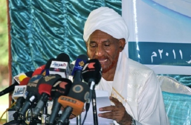 السلطات السودانية تعتقل زعيم المعارضة الصادق المهدي