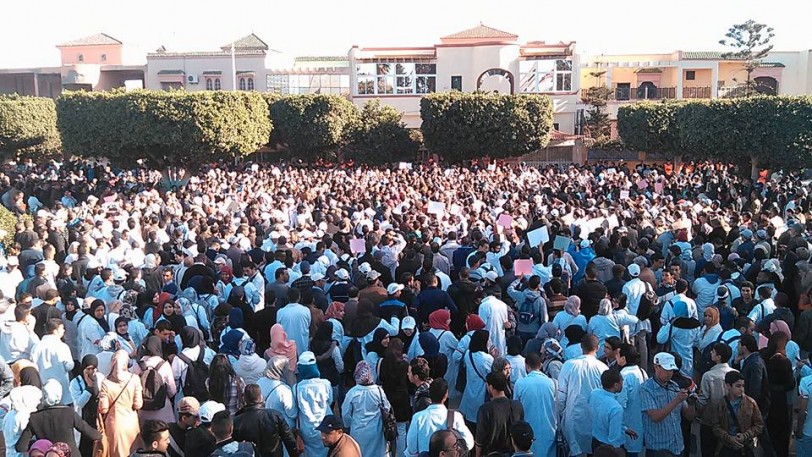 تظاهرات احتجاجية واسعة بالمغرب