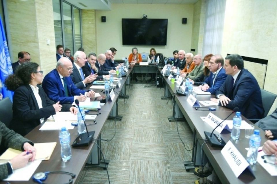 أربعة اجتماعات  بين دي ميستورا ووفد منصات موسكو- القاهرة- أستانا