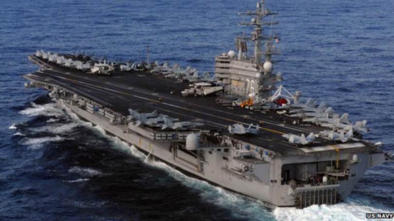 وزارة الدفاع الأمريكية ترسل حاملة طائرات إلى الخليج