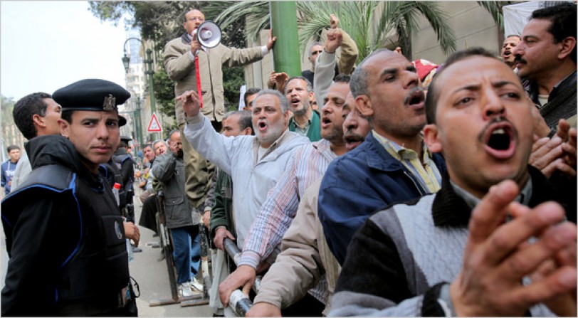 أول نقابة للعمال المؤقتين في مصر