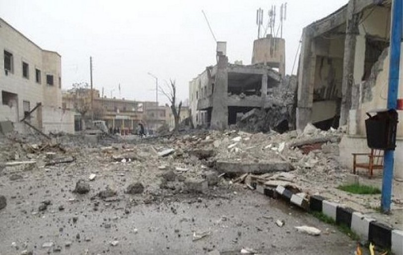 المركز الثقافي في جرابلس بين «داعش» وقوات التحالف