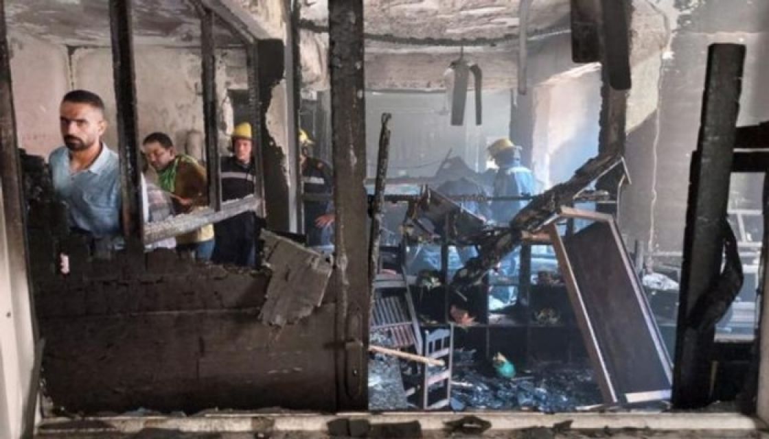 41 قتيلاً بحريق كبير في كنيسة غرب القاهرة