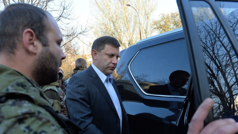 رئيس جمهورية دونيتسك الشعبية ألكسندر زاخارتشينكو