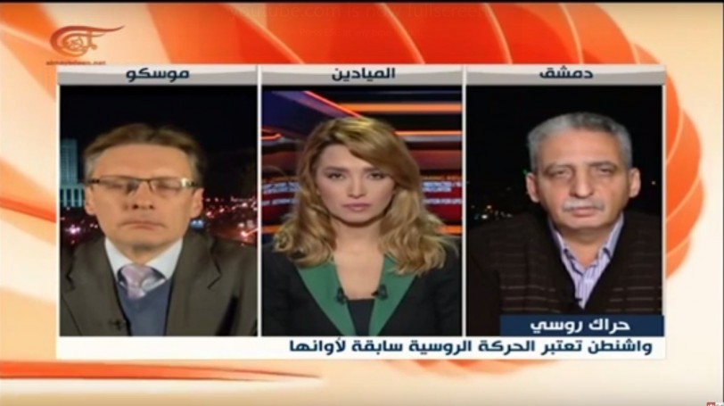 لقاء علاء عرفات على قناة الميادين 03/11/2015