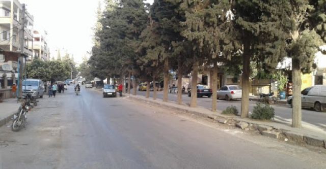 قصر العدل في دوما يغرق بالمياه