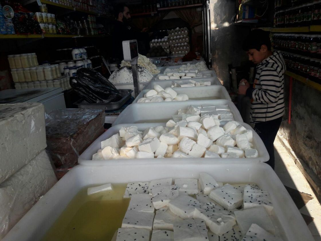 الأجبان والألبان في حلب تتحوّل إلى «حلم» للفقراء