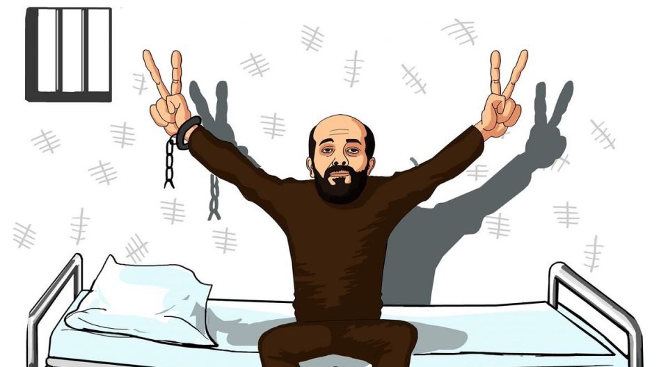 الأسير الفلسطيني ماهر الأخرس يُنهي إضرابه منتصراً