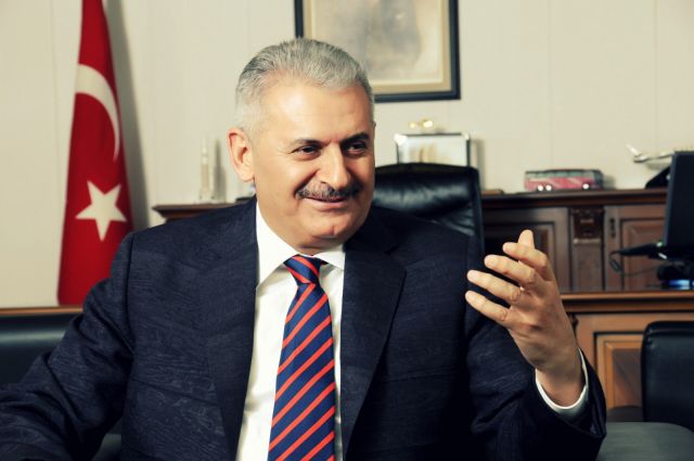 شدد يلدريم على النهوض بحجم التبادل التجاري بين إيران وتركيا من 12 مليار دولار حالياً الى 30 مليار دولار