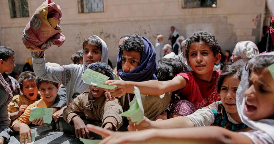هيئة دولية: أكثر من 400 ألف طفل يمني على شفير المجاعة
