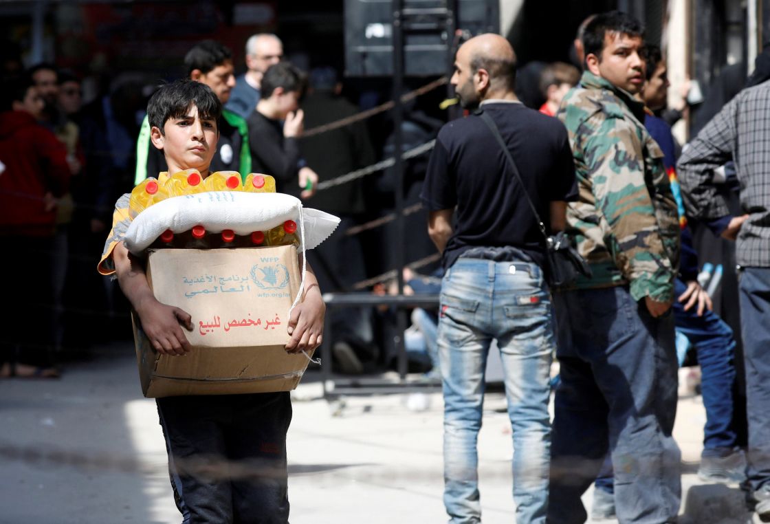 الأغذية العالمي: «12.4 مليون سوري معدومو الأمن الغذائي، بزيادة 4.5 مليون في العام الماضي وحده»