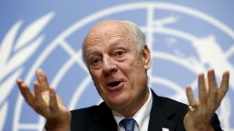 المبعوث الأممي إلى سورية ستيفان دي ميستورا يصل إلى دمشق ويلتقي المعلم غدا