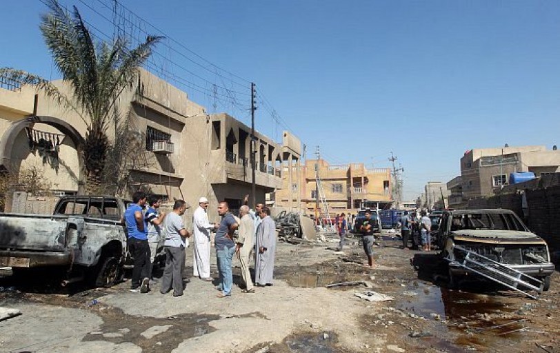 مقتل واصابة نحو 50 شخصا بتفجير سيارة مفخخة بمحافظة واسط العراقية