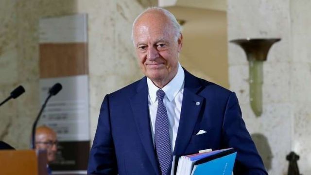 دي ميستورا سيحضر مؤتمر الحوار الوطني السوري في سوتشي